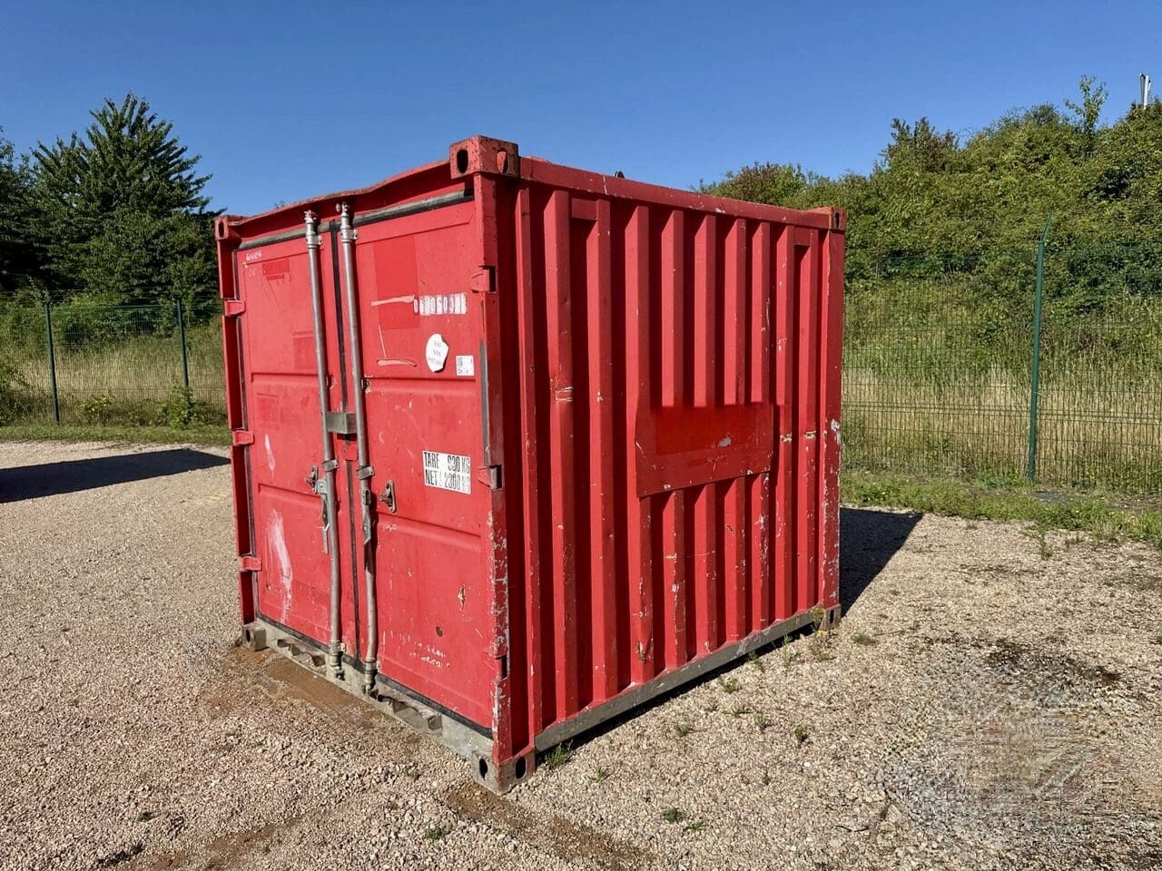 8ft Shipping Container - Compact, Portable, Tough & Secure