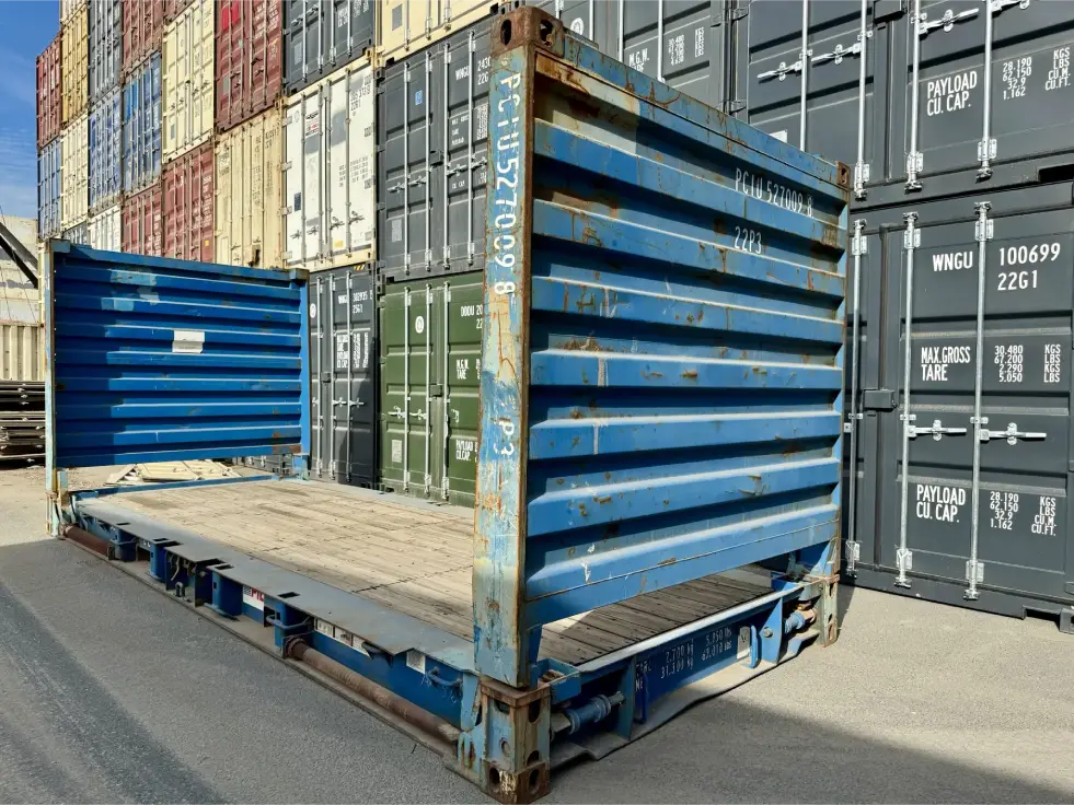 Flat Rack Container - Transport for oversize goods